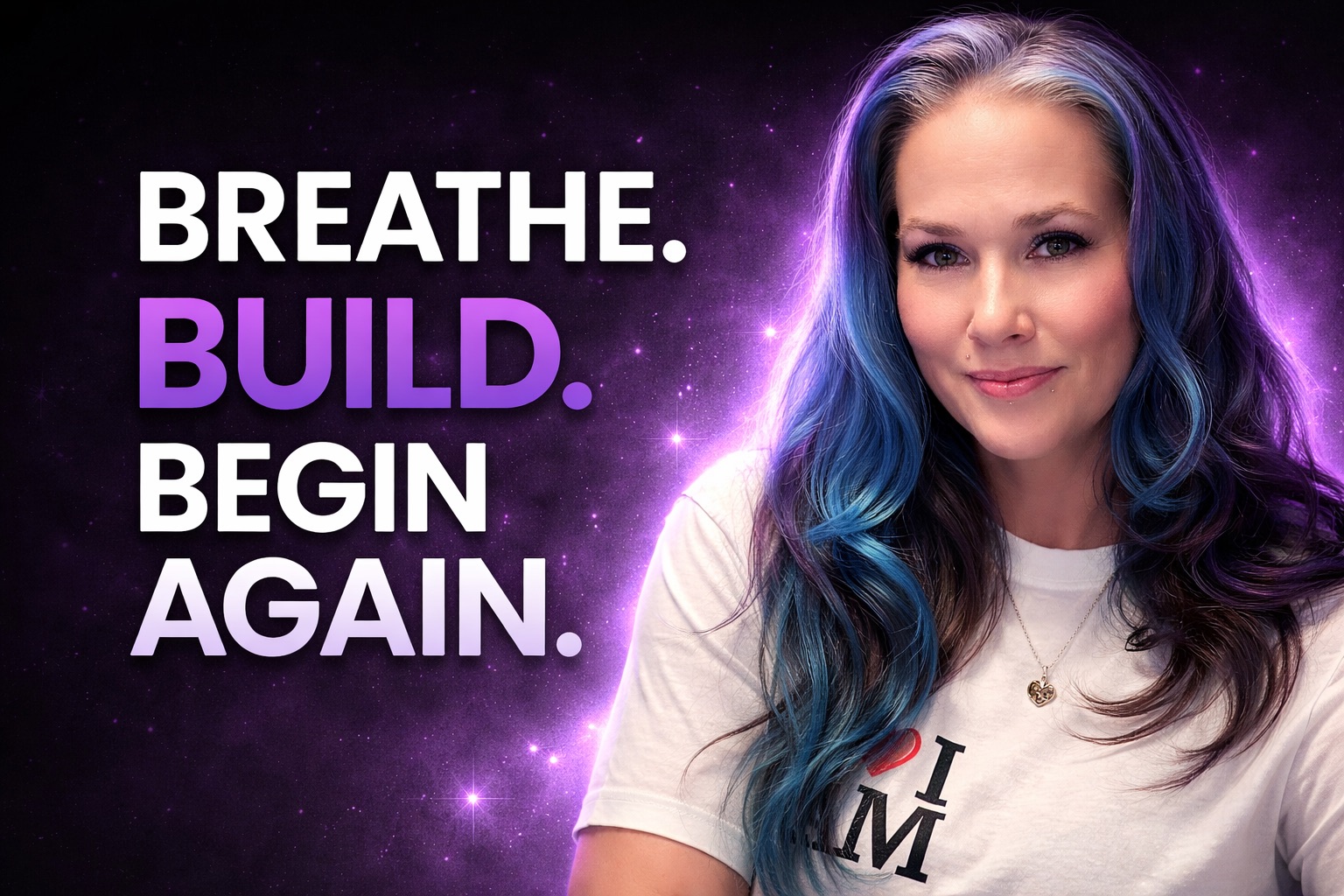 Breathe. Build. Begin Again. Tiffanys Timeout brand image